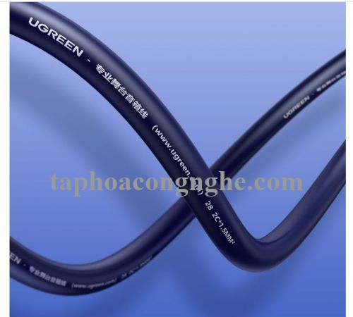 Ugreen 80164 100m 2c x 1.5mm² Cuộn cáp âm thanh HiFi ngoài trời dùng cho sân khấu av159 30080164